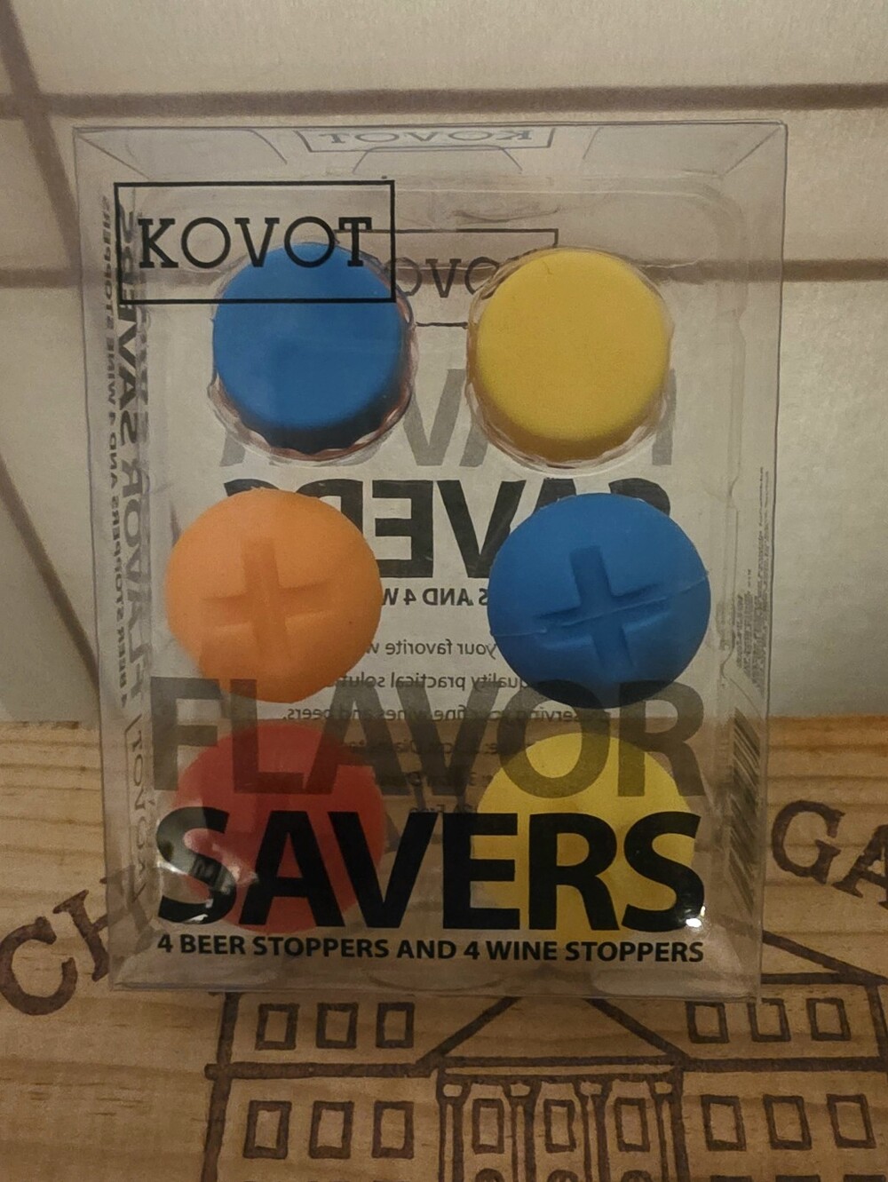 RARE Retro  'Pop Art' Find! Flavor Savers 8-piece Set